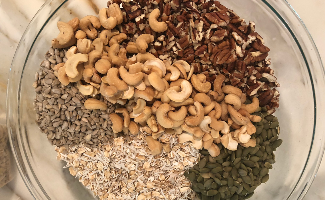 Daphne Oz Posts Coconut Pecan Granola