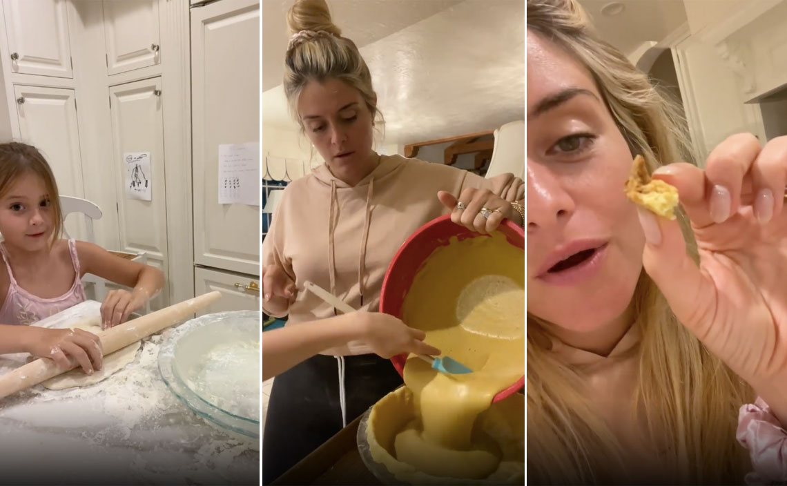 Daphne Oz Posts Pumpkin Pie with Cookie Dough Crust