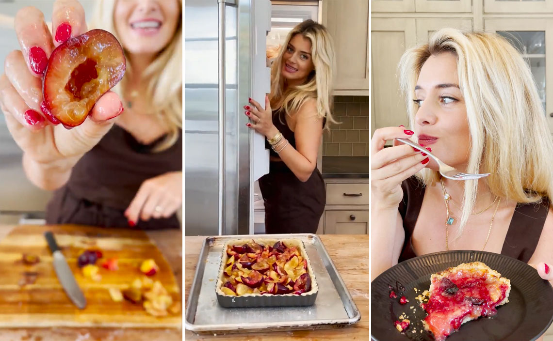 Daphne Oz Posts My Favorite Summer Plum Tart