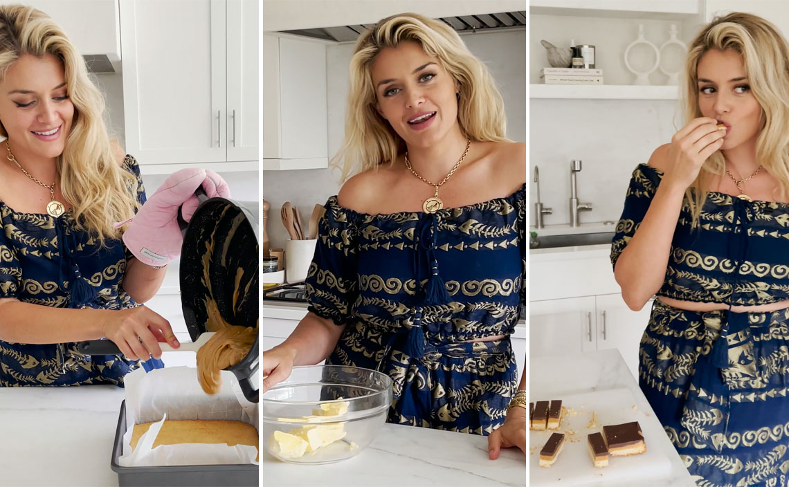 Daphne Oz Posts Homemade Twix Bars