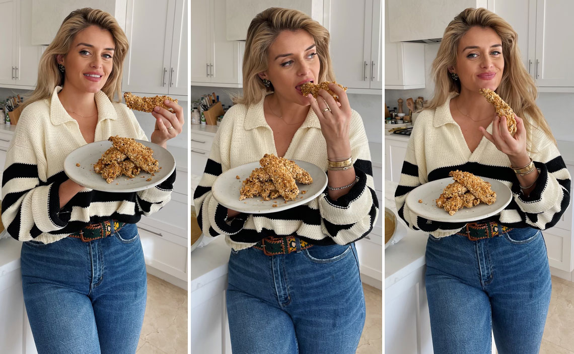 Daphne Oz Posts Miso Sesame Chicken Tenders