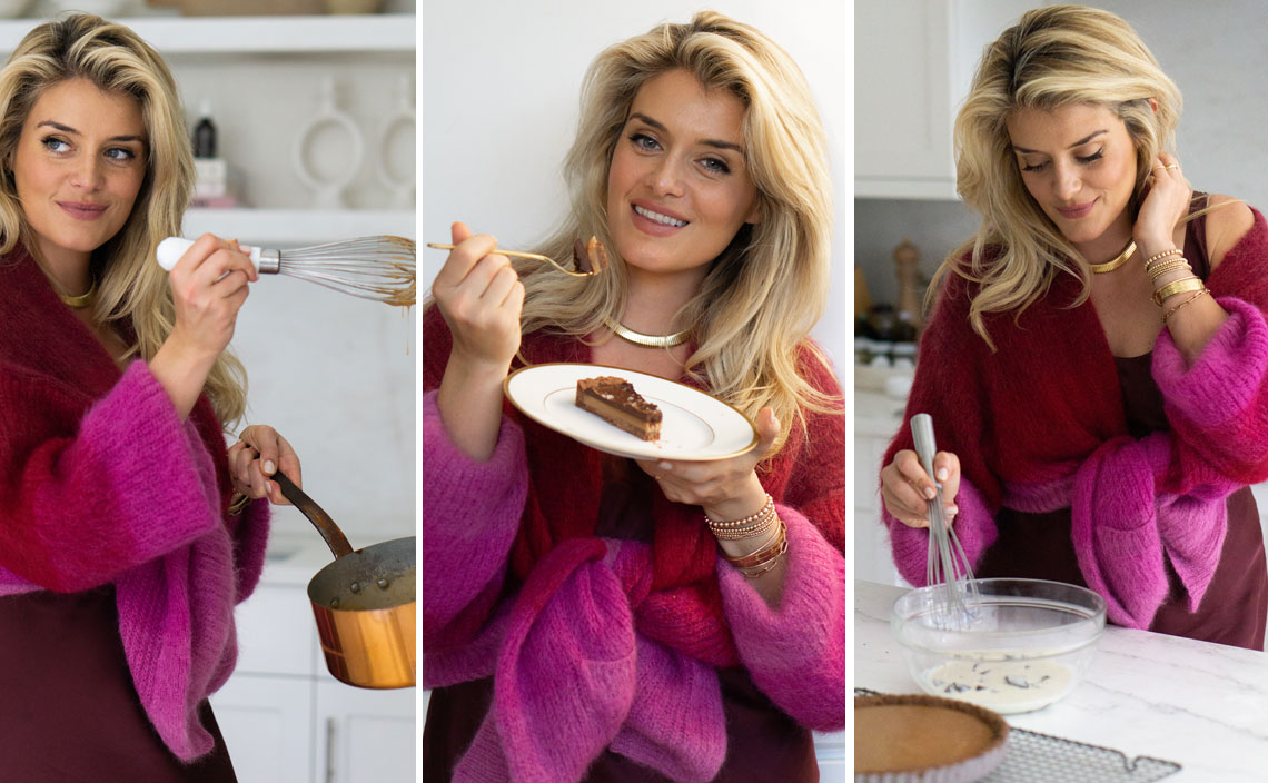 Daphne Oz Posts Salted Caramel Tart