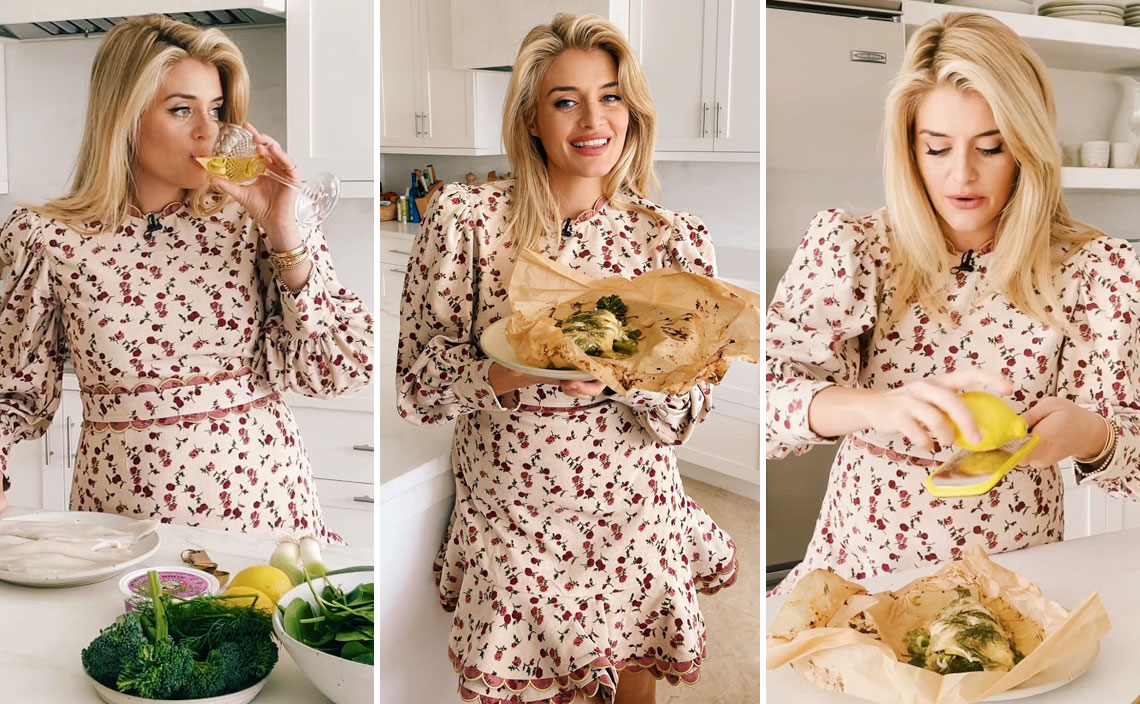 Daphne Oz Posts Miso Flounder