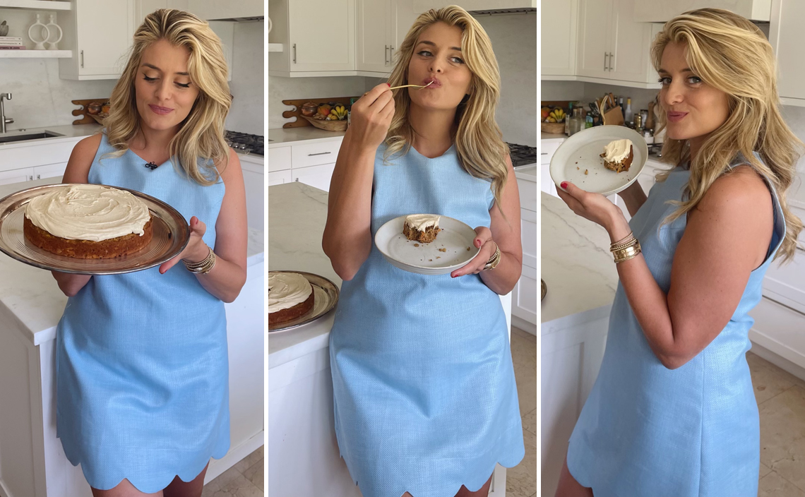 Daphne Oz Posts Gluten-Free Carrot Cake with Brown Sugar Frosting