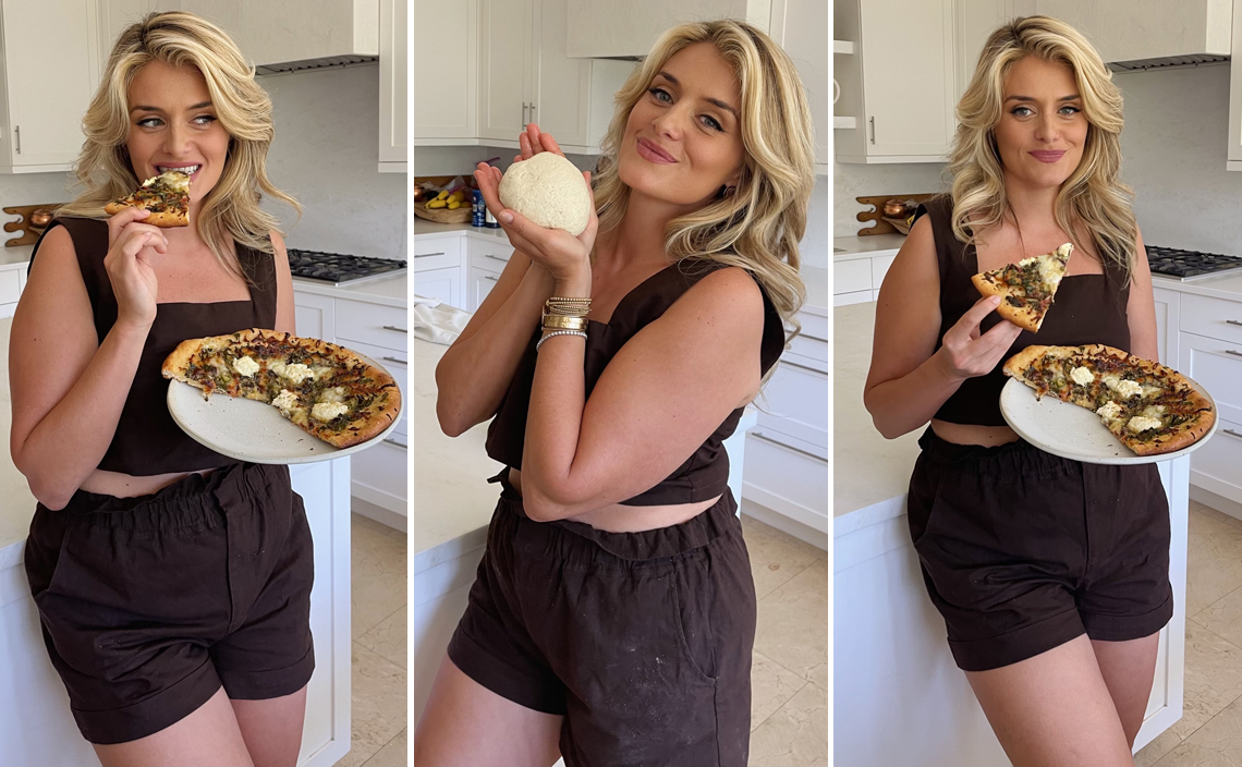 Daphne Oz Posts Homemade Pizza