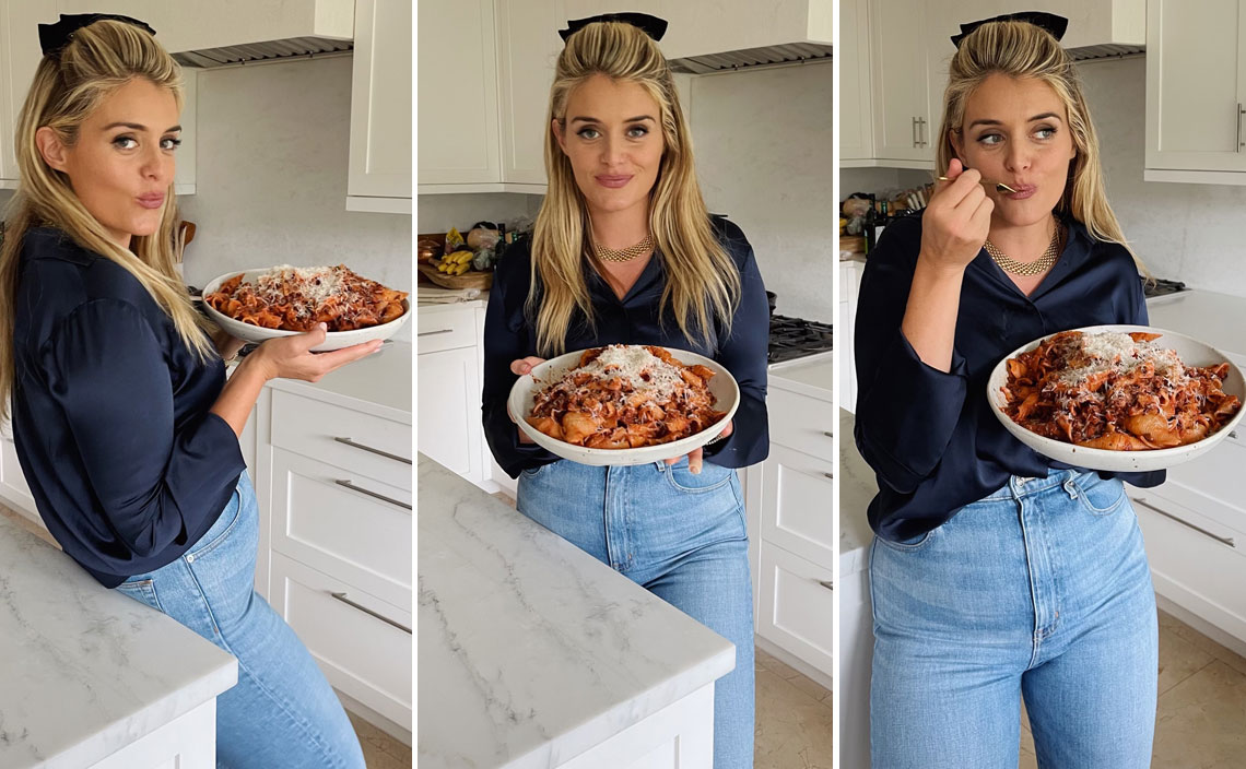 Daphne Oz Posts Veggie & Lentil Ragu