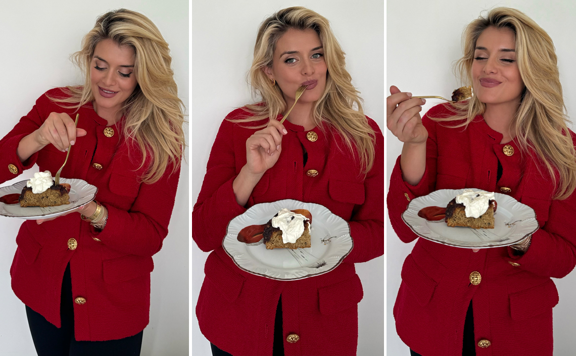Daphne Oz Posts Toffee Walnut Date Cake