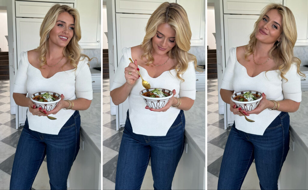 Daphne Oz Posts Curried Turkey Chili with Persimmon
