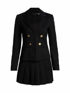 Mya Blazer Pleated Minidress