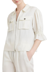 Holly Ruffle Sleeve Jacket