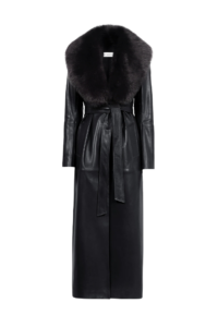 Dakota Glamorous Leather Coat