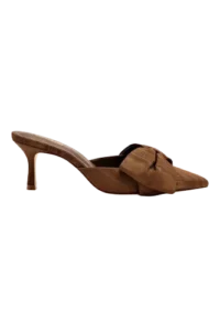 Mini Elle Pump In Cinnamon Fabric