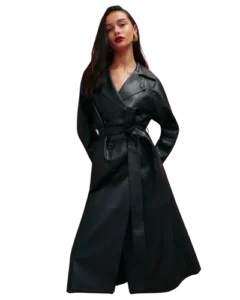Veda Ashland Leather Trench